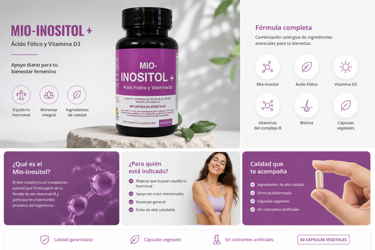 INOSITOL BIENESTAR FEMENINO (SOP) 60 CAPS