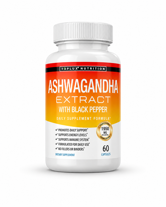 ASHWAGANDHA EXTRACT 1950 MG 60 CAPSULAS